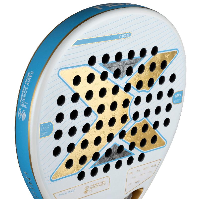 NOX AT10 Luxury Genius 18K Buenos Aires Limited Edition Padel Racket