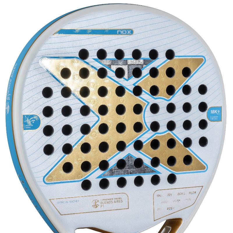 NOX AT10 Luxury Genius 18K Buenos Aires Limited Edition Padel Racket
